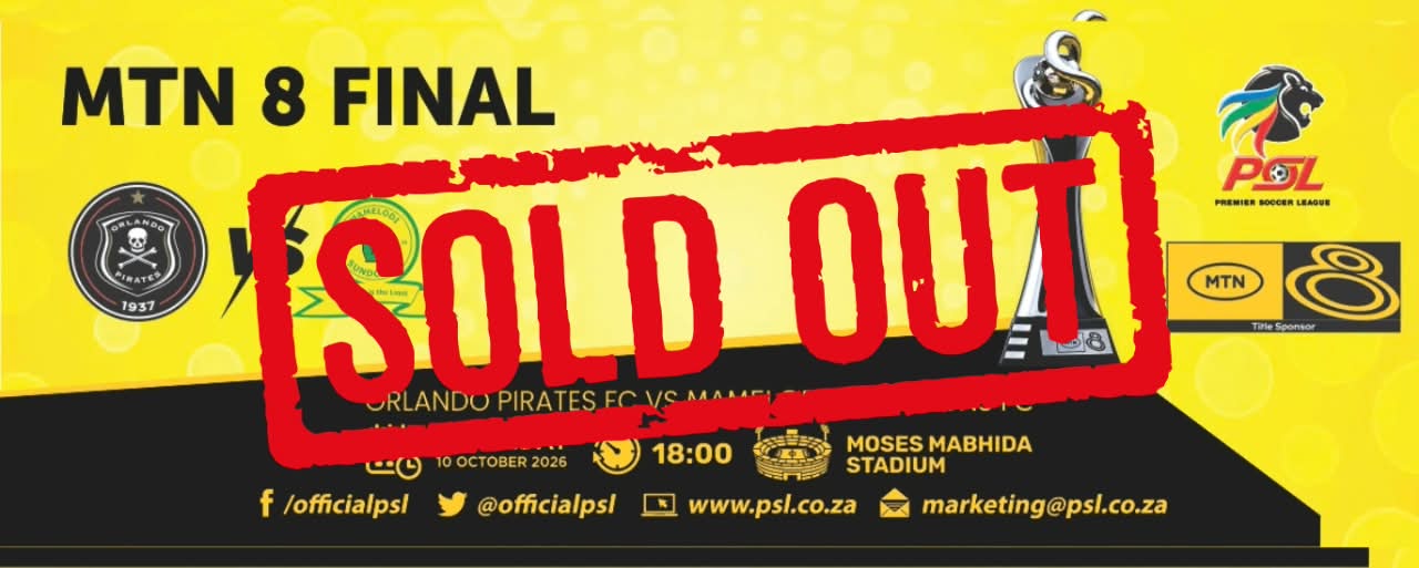 Orlando Pirates FC vs Mamelodi Sundowns FC (MTN8 Final)