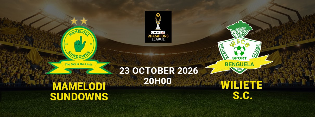 Mamelodi Sundowns vs. Wiliete Sport Club (Angola)