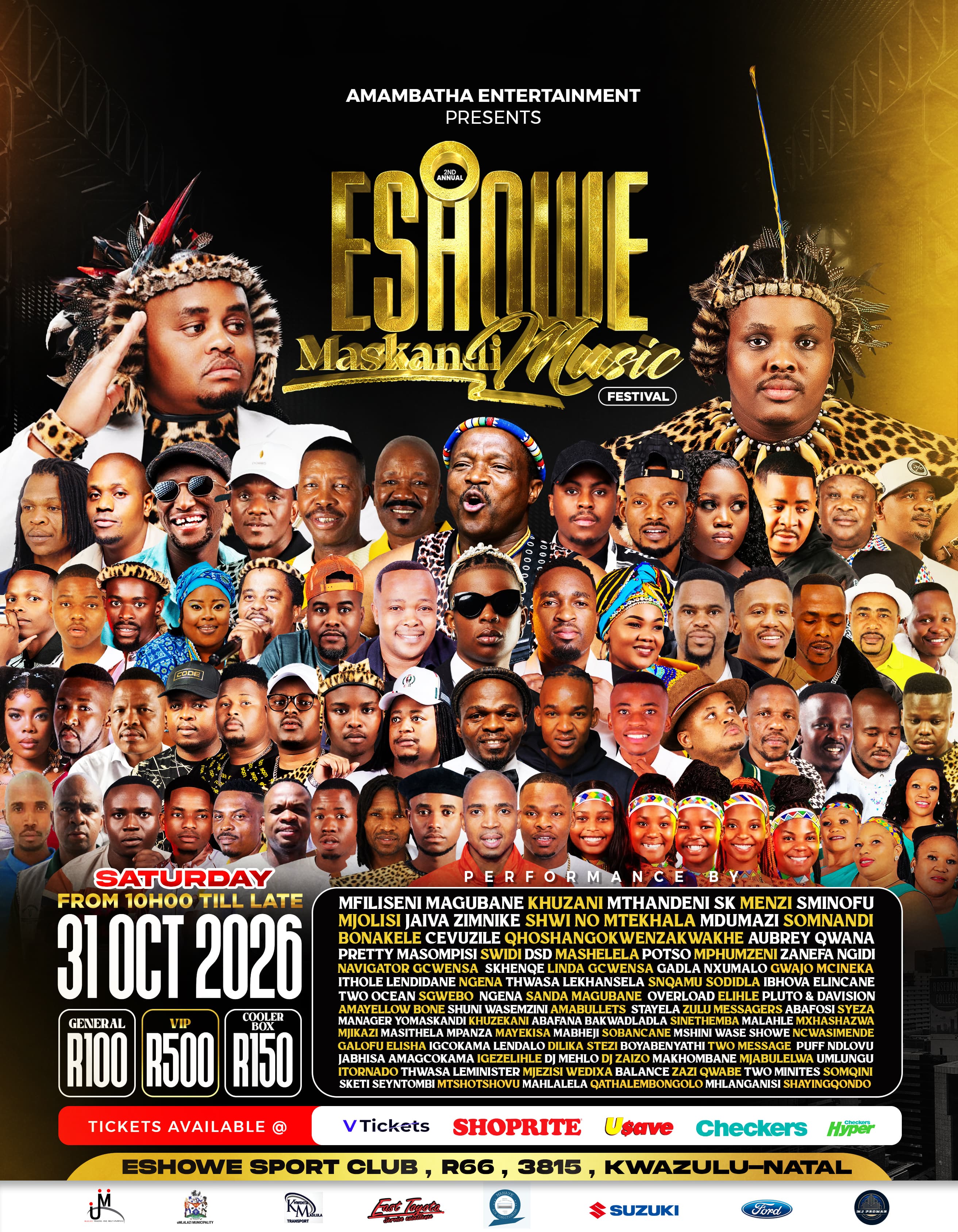 2nd annual Eshowe Maskandi Music Festival