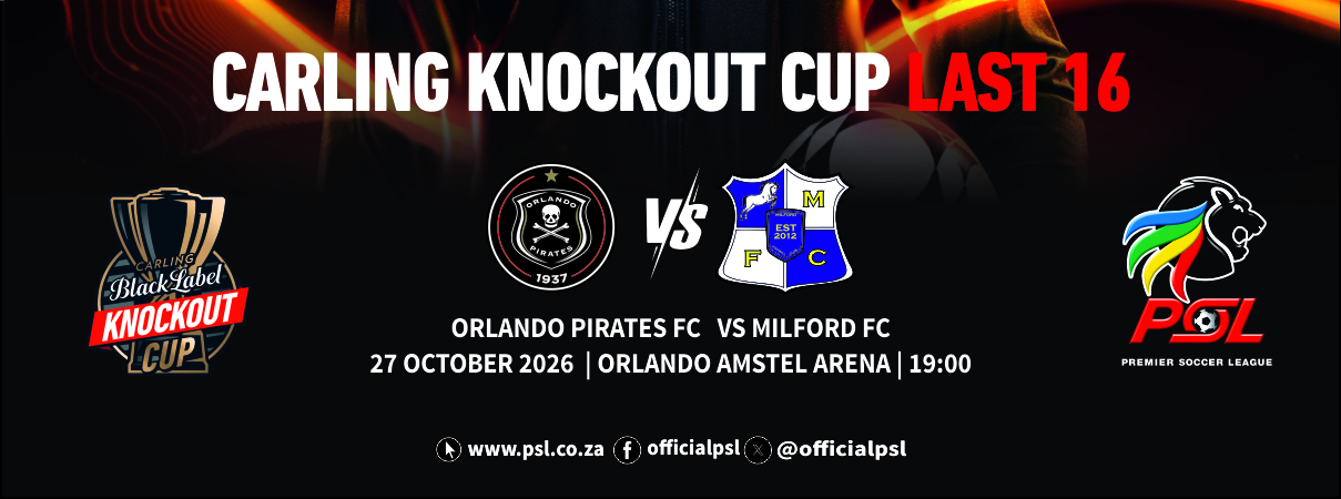 Orlando Pirates vs Milford FC (CKC)