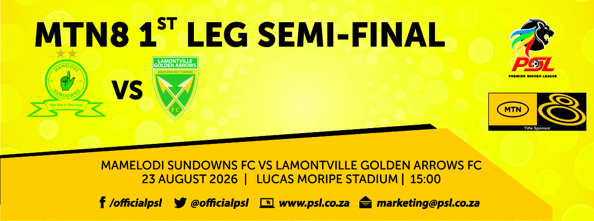Mamelodi Sundowns vs L. Golden Arrows (MTN8)
